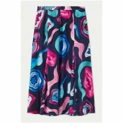 Jigsaw Pink Agate Gem Midi Skirt -Jigsaw store unnamed file 1800
