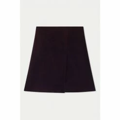 Jigsaw Red Velvet Mini Skirt -Jigsaw store unnamed file 1805