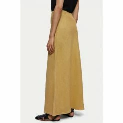 Jigsaw Natural Linen Cross Dye Maxi Skirt -Jigsaw store unnamed file 1825