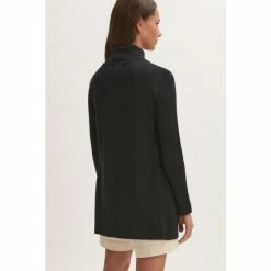 Jigsaw Blue Milano Ring Cardigan 3 Jigsaw Blue Milano Ring Cardigan -Jigsaw store unnamed file 1855