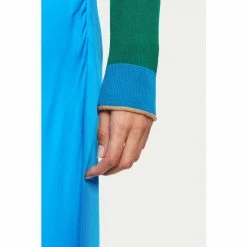 Jigsaw Green Merino V-Neck Cardigan -Jigsaw store unnamed file 1868