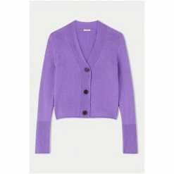 Jigsaw Purple Merino Cashmere Cardigan 5 Jigsaw Purple Merino Cashmere Cardigan -Jigsaw store unnamed file 1901