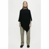 Jigsaw Black Cashmere Poncho