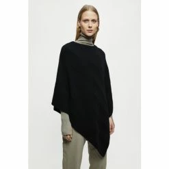 Jigsaw Black Cashmere Poncho -Jigsaw store unnamed file 1909