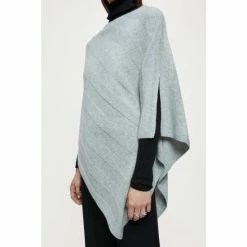 Jigsaw Grey Cashmere Poncho -Jigsaw store unnamed file 1966