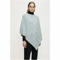 Jigsaw Grey Cashmere Poncho -Jigsaw store unnamed file 1968