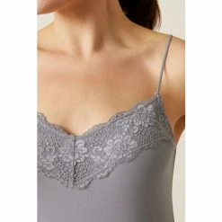 Jigsaw Grey Model Lace Vest -Jigsaw store unnamed file 1994