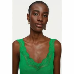 Jigsaw Green Lace Trim Vest -Jigsaw store unnamed file 2018