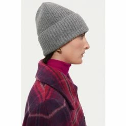 Jigsaw Wool Grey Cashmere Hat -Jigsaw store unnamed file 2035