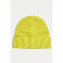 Jigsaw Yellow Wool Cashmere Hat -Jigsaw store unnamed file 2039