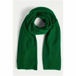 Jigsaw Green Miller Wool Cashmere Scarf -Jigsaw store unnamed file 2102