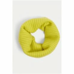 Jigsaw Yellow Wool Cashmere Snood Scarf -Jigsaw store unnamed file 2110