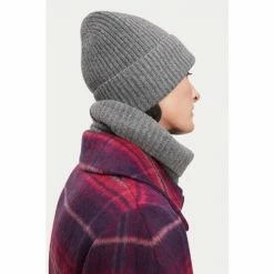 Jigsaw Grey Wool Cashmere Snood -Jigsaw store unnamed file 2114