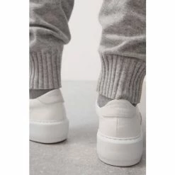 Jigsaw Riva Leather Platform Trainers -Jigsaw store unnamed file 2121