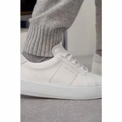 Jigsaw Riva Leather Platform Trainers -Jigsaw store unnamed file 2122