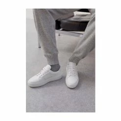 Jigsaw Riva Leather Platform Trainers -Jigsaw store unnamed file 2123