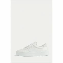 Jigsaw Riva White Croc Leather Trainers -Jigsaw store unnamed file 2150