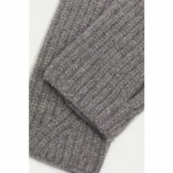 Jigsaw Grey Wool Cashmere Mittens -Jigsaw store unnamed file 2173