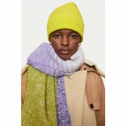 Jigsaw Yellow Wool Cashmere Mittens Gloves -Jigsaw store unnamed file 2178