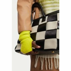 Jigsaw Yellow Wool Cashmere Mittens Gloves -Jigsaw store unnamed file 2180