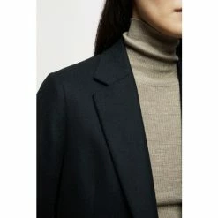 Jigsaw Black Gibson Brushed Wool Blazer 3 Jigsaw Black Gibson Brushed Wool Blazer -Jigsaw store unnamed file 2193