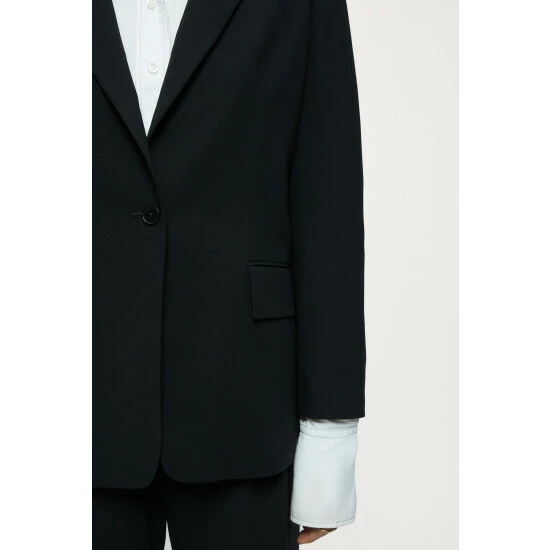 unnamed-file-2201.jpg Jigsaw Black Fluid Twill Gibson Blazer: Jacket -Jigsaw store unnamed file 2201