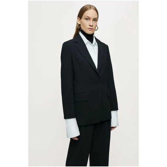 unnamed-file-2202.jpg Jigsaw Black Fluid Twill Gibson Blazer: Jacket -Jigsaw store unnamed file 2202