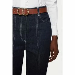 Jigsaw Brown Carlos Leather Belt -Jigsaw store unnamed file 2232