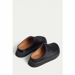 Jigsaw Northam Calf Hair Black Mules -Jigsaw store unnamed file 2292