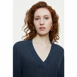 Jigsaw Grey Linen Cotton Slouchy Jumper 3 Jigsaw Grey Linen Cotton Slouchy Jumper -Jigsaw store unnamed file 24