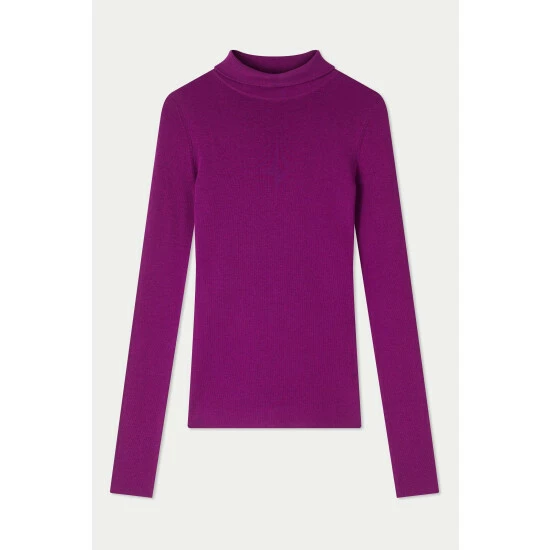 unnamed-file-263.jpg Jigsaw Purple Tate Silk Cotton Polo Jumper -Jigsaw store unnamed file 263