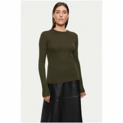 Jigsaw Green Cloud Cashmere Crew Jumper -Jigsaw store unnamed file 269