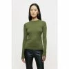 Jigsaw Green Cashmere Sparkle Crew Jumper