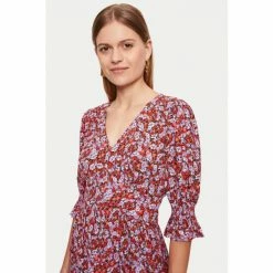 Jigsaw Purple Vintage Ditsy Midi Tea Dress -Jigsaw store unnamed file 344