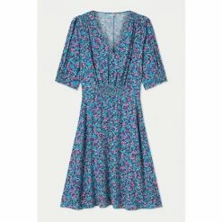 Jigsaw Blue Vintage Ditsy Tea Dress -Jigsaw store unnamed file 370
