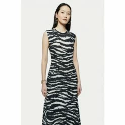 Jigsaw Zebra Print Knitted Dress -Jigsaw store unnamed file 434