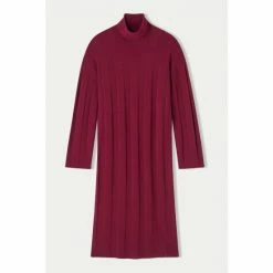 Jigsaw Red Ribbed Slouchy Jumper Dress -Jigsaw store unnamed file 482