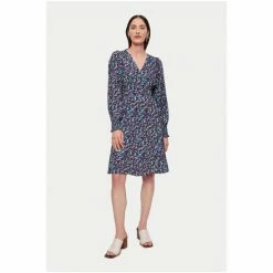 Jigsaw Vintage Ditsy Long Sleeve Dress -Jigsaw store unnamed file 515