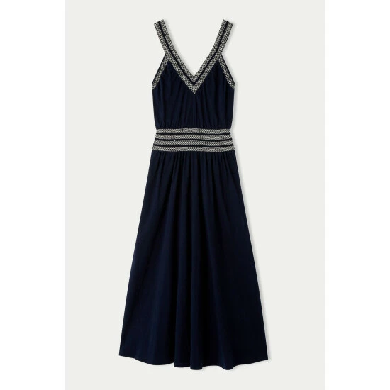 unnamed-file-555.jpg Jigsaw Blue Contrast Smocked Sun Dress -Jigsaw store unnamed file 555