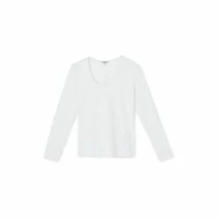 Jigsaw Double Front Scoop T-Shirt Black -Jigsaw store unnamed file 599