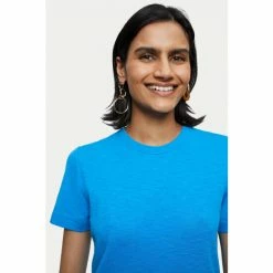 Jigsaw Cotton Luxe Short Sleeve T-Shirt White -Jigsaw store unnamed file 616