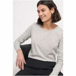 Jigsaw Supima Cotton Long Sleeve T-Shirt White -Jigsaw store unnamed file 625