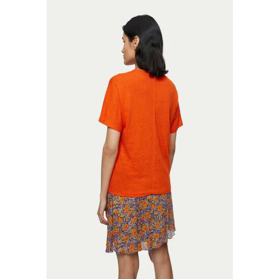 unnamed-file-634.jpg Jigsaw Orange Linen Kimono Sleeve T-Shirt -Jigsaw store unnamed file 634