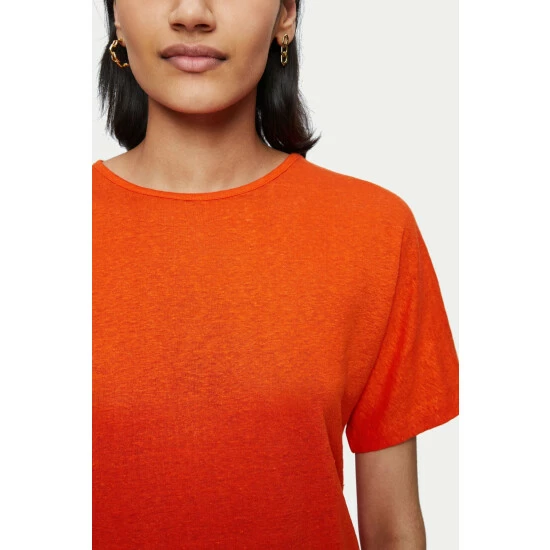 unnamed-file-636.jpg Jigsaw Orange Linen Kimono Sleeve T-Shirt -Jigsaw store unnamed file 636