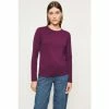 Jigsaw Purple Supima Cotton Long Sleeve T-Shirt
