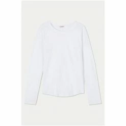 Jigsaw White Cotton Slub Long Sleeve T-Shirt 5 Jigsaw White Cotton Slub Long Sleeve T-Shirt -Jigsaw store unnamed file 708