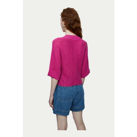 unnamed-file-77.jpg Jigsaw Pink Linen Cotton Slouchy Jumper -Jigsaw store unnamed file 77