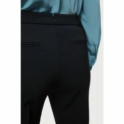 Jigsaw Black Paris Slim Tapered Trousers -Jigsaw store unnamed file 788