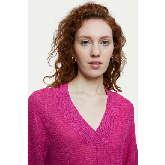 unnamed-file-79.jpg Jigsaw Pink Linen Cotton Slouchy Jumper -Jigsaw store unnamed file 79