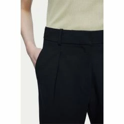 Jigsaw Blue Crosshatch Logan Trousers 3 Jigsaw Blue Crosshatch Logan Trousers -Jigsaw store unnamed file 805